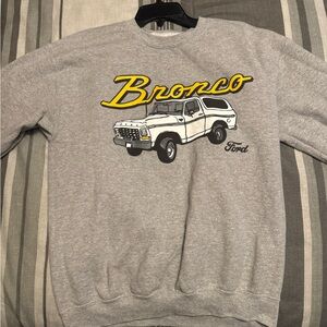 Gray Ford Bronco Sweatshirt